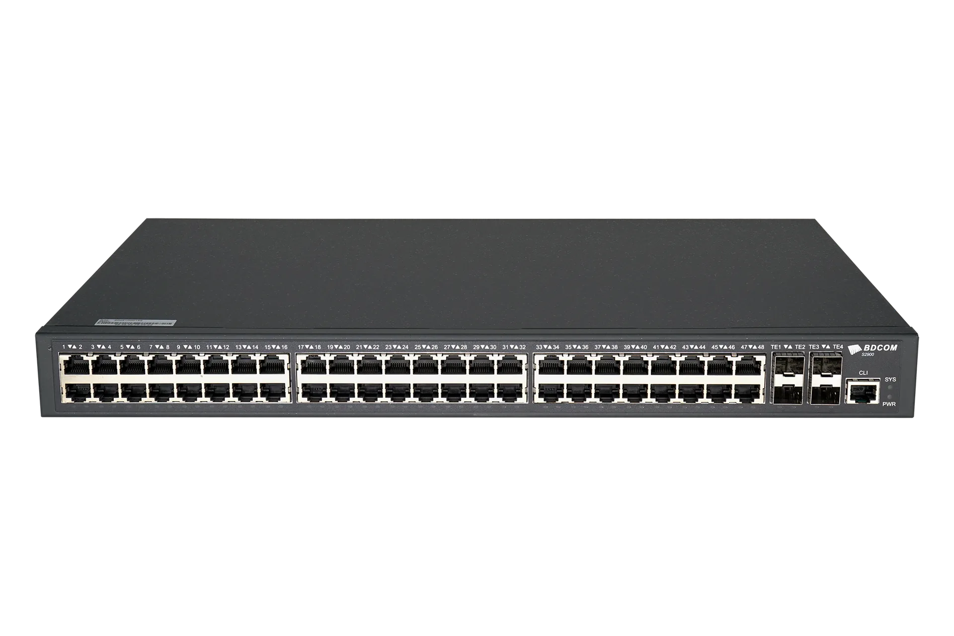 BDCOM S2900-48T4X 48-портовый гигабитный управляемый коммутатор с 10G SFP+ uplink